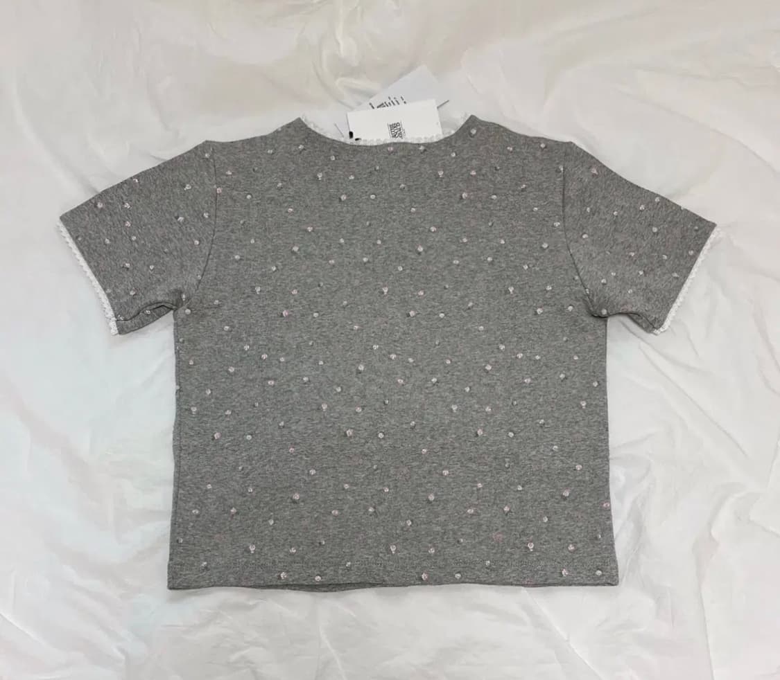 [미 시착 새 상품] 마리떼 플라워 가디건 s 상품이미지3