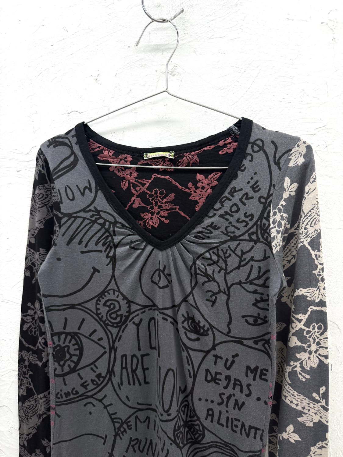 desigual 그래픽 롱슬리브 상품이미지2