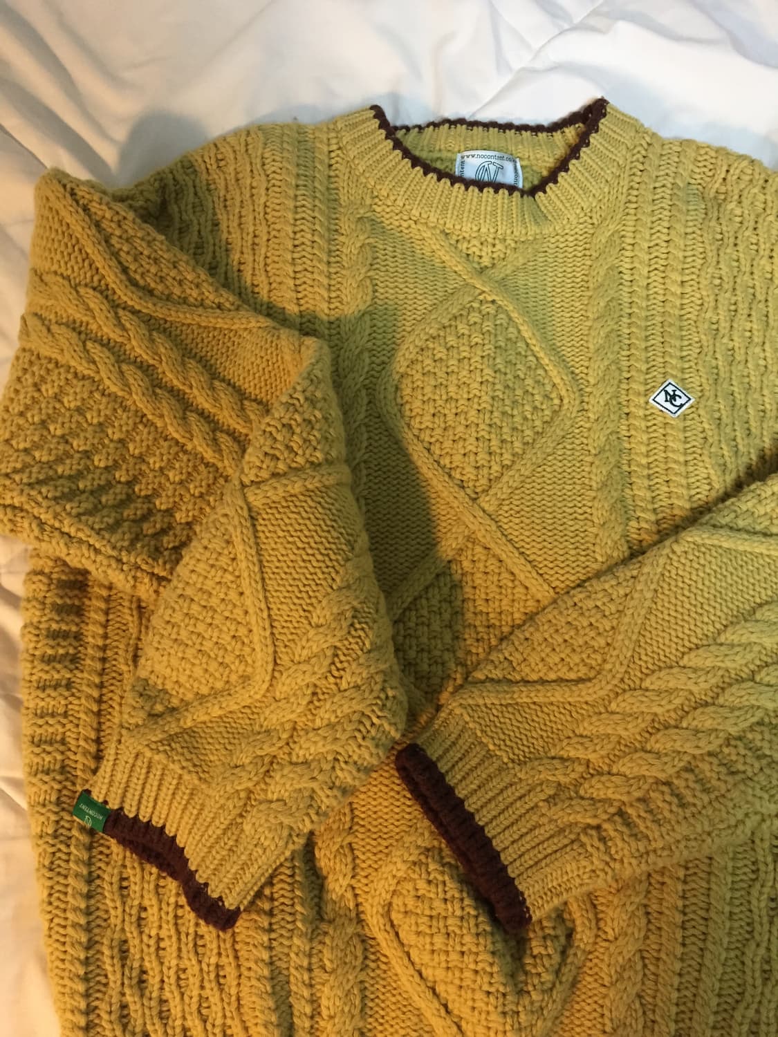 노컨텐츠 니트 스웨터 상품이미지1