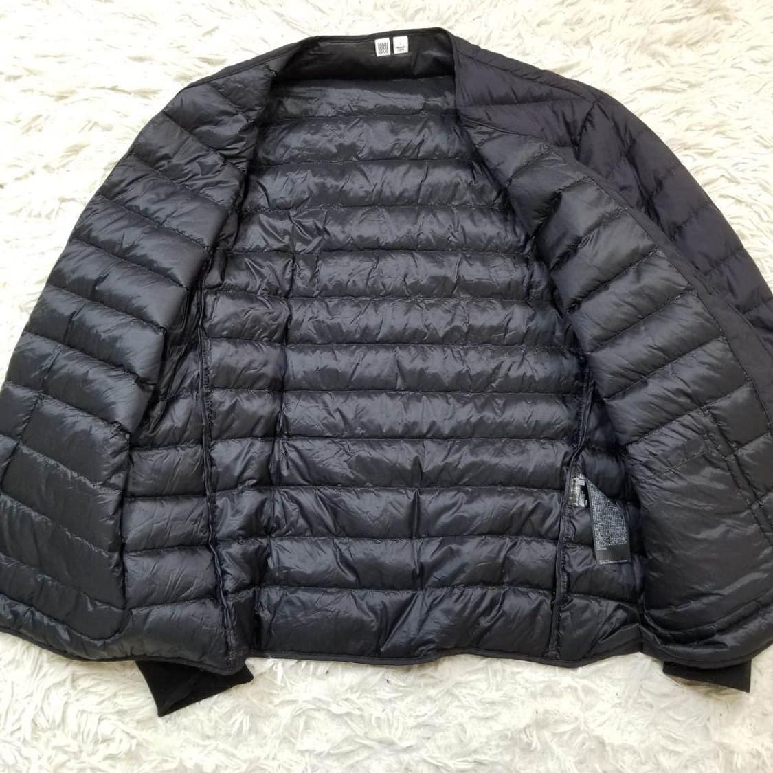 르메르 X 유니클로 16FW 봉태규 패딩 라이너 블랙 L 상품이미지3