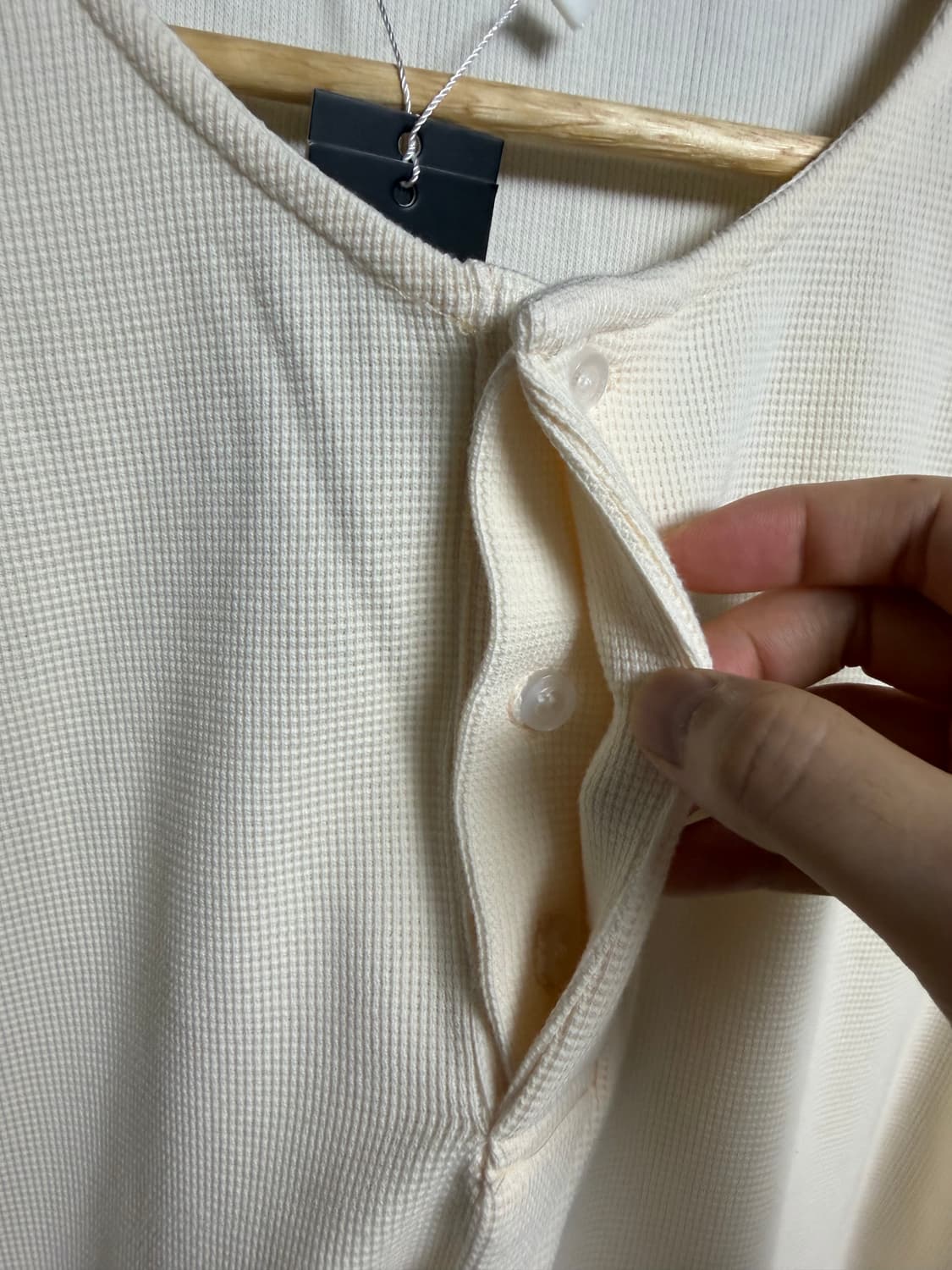 [L] kith 키스 와플 헨리넥 상품이미지6