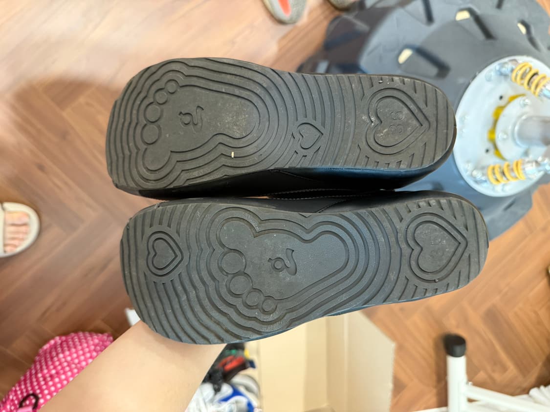 그레이프 Black Sport Spliced Platform Shoes 상품이미지6