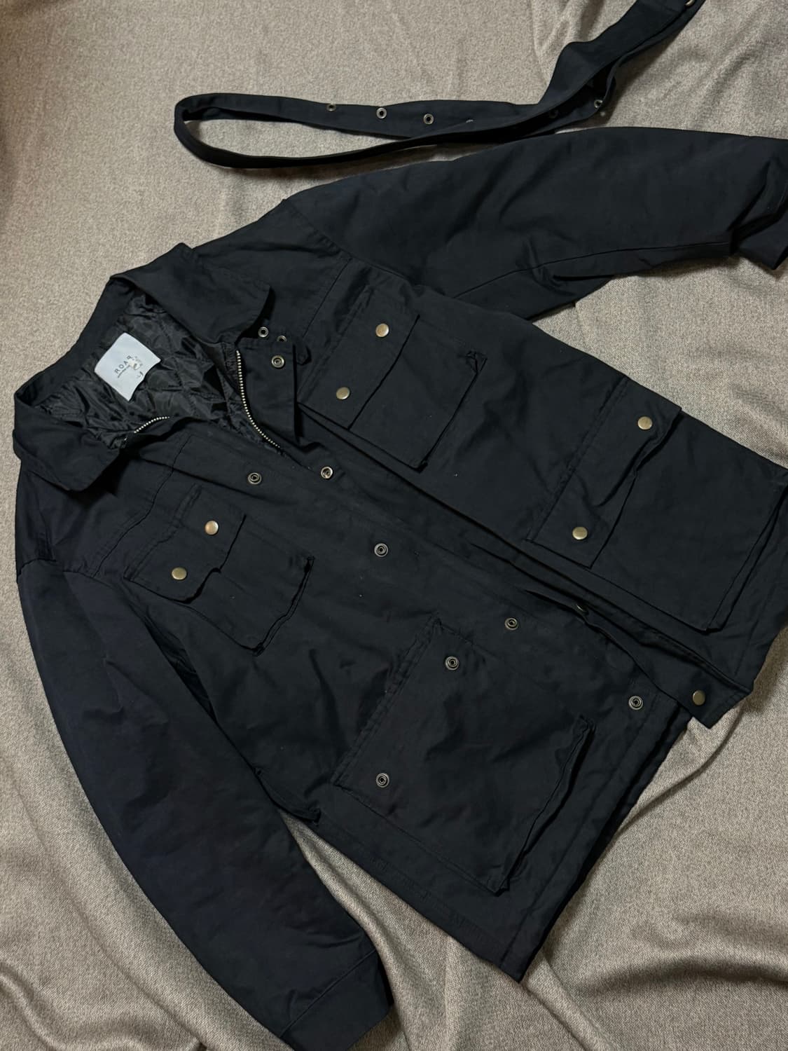 블랙 유틸리티자켓 상품이미지2