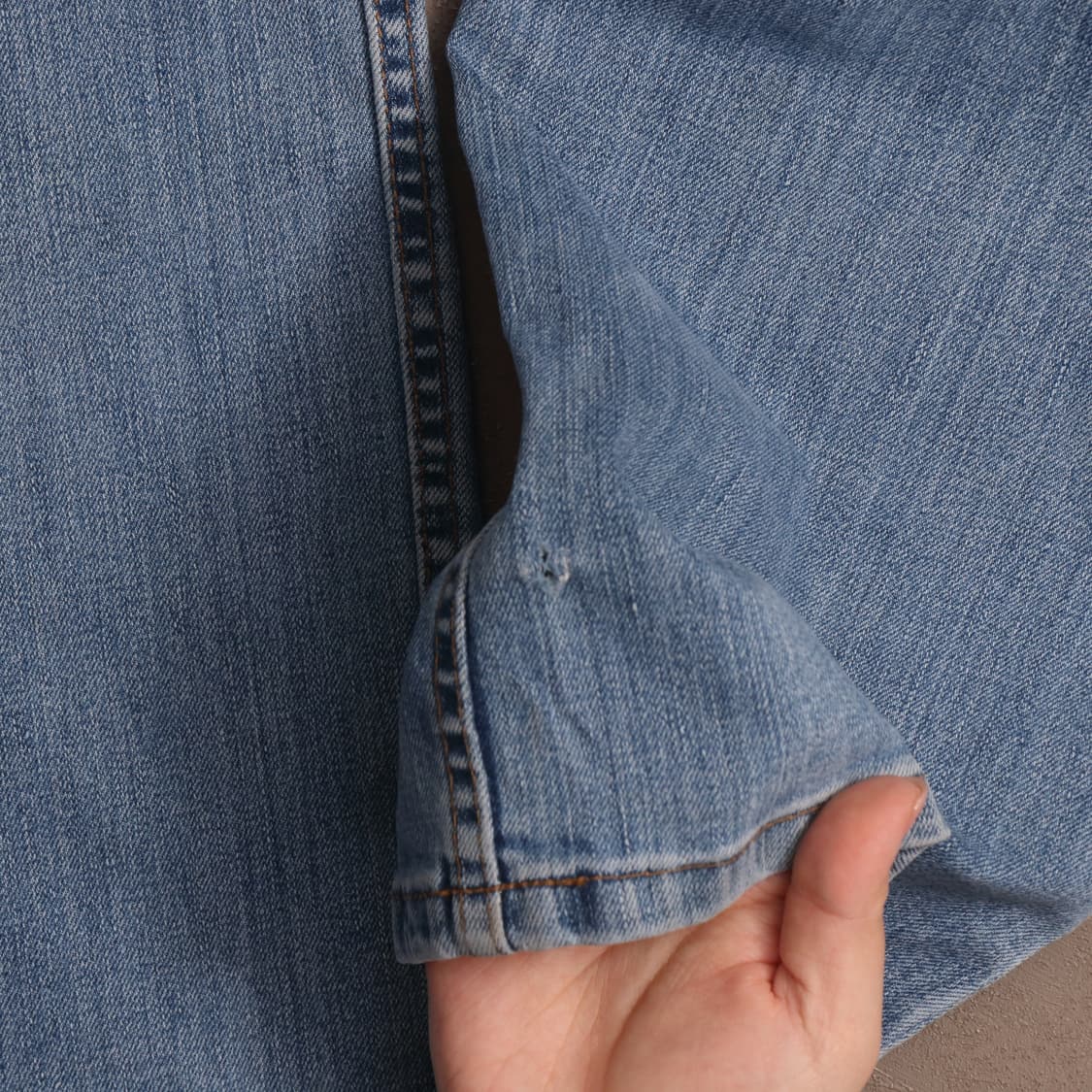 칼하트 연청 데님팬츠 A1809 상품이미지6