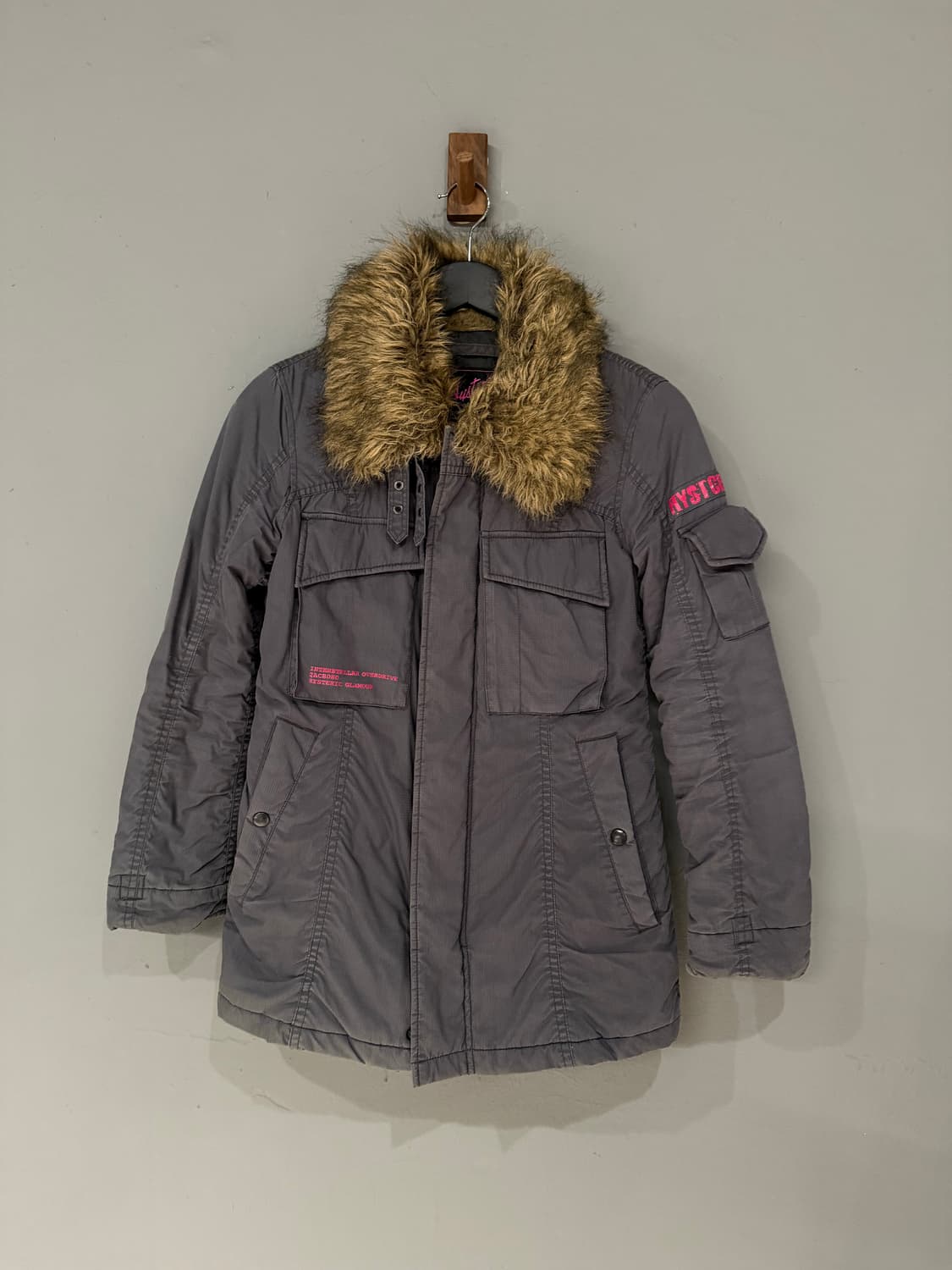 Hysteric glamour neck buckle parka 상품이미지3