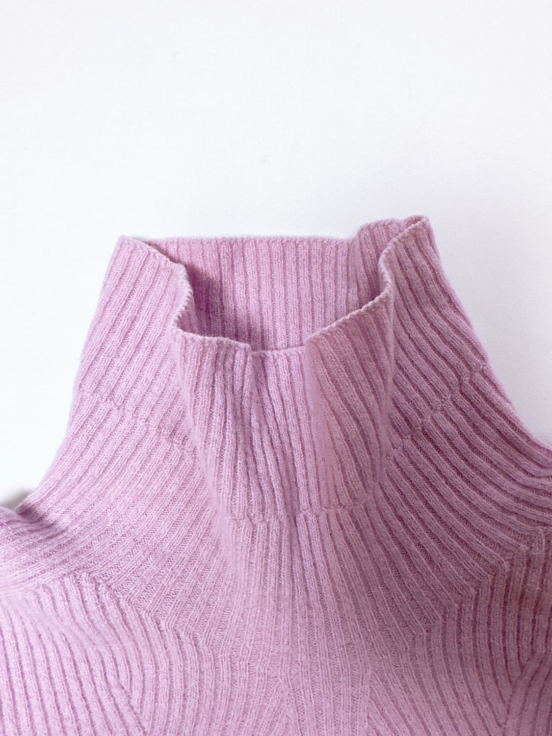 드벨르 울100 니트 라벤더 55 상품이미지3