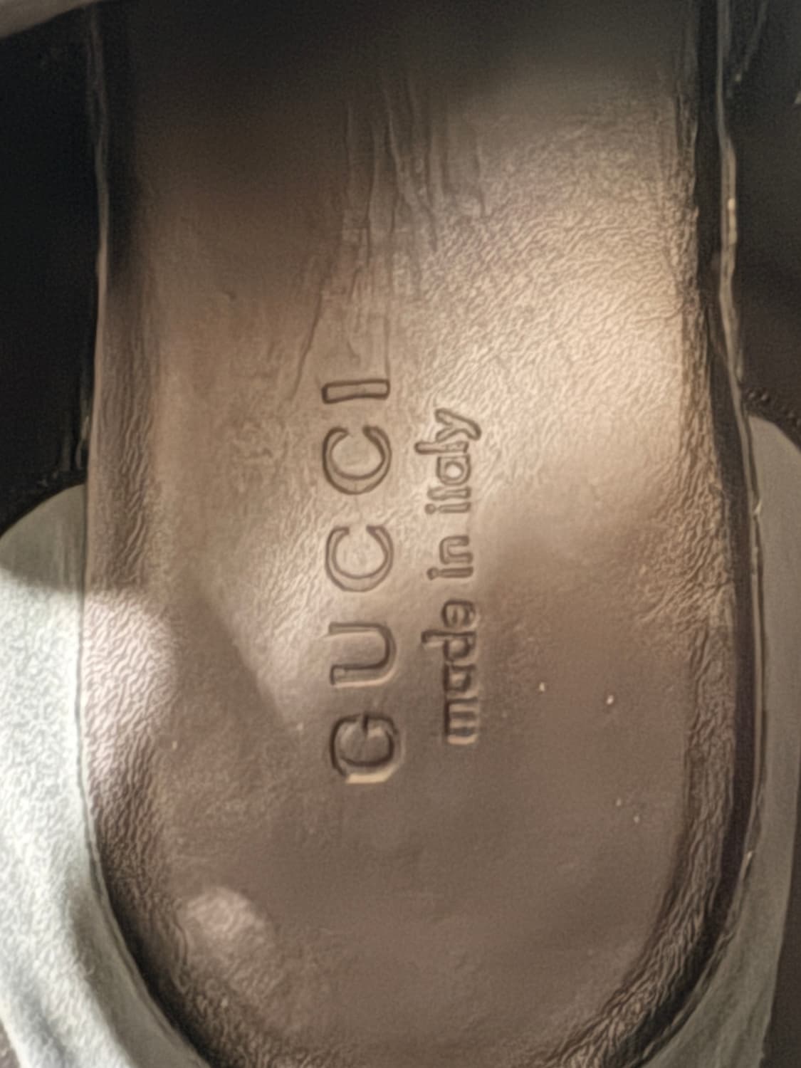 구찌 레이스업 남성부츠 9.5사이즈 상품이미지7