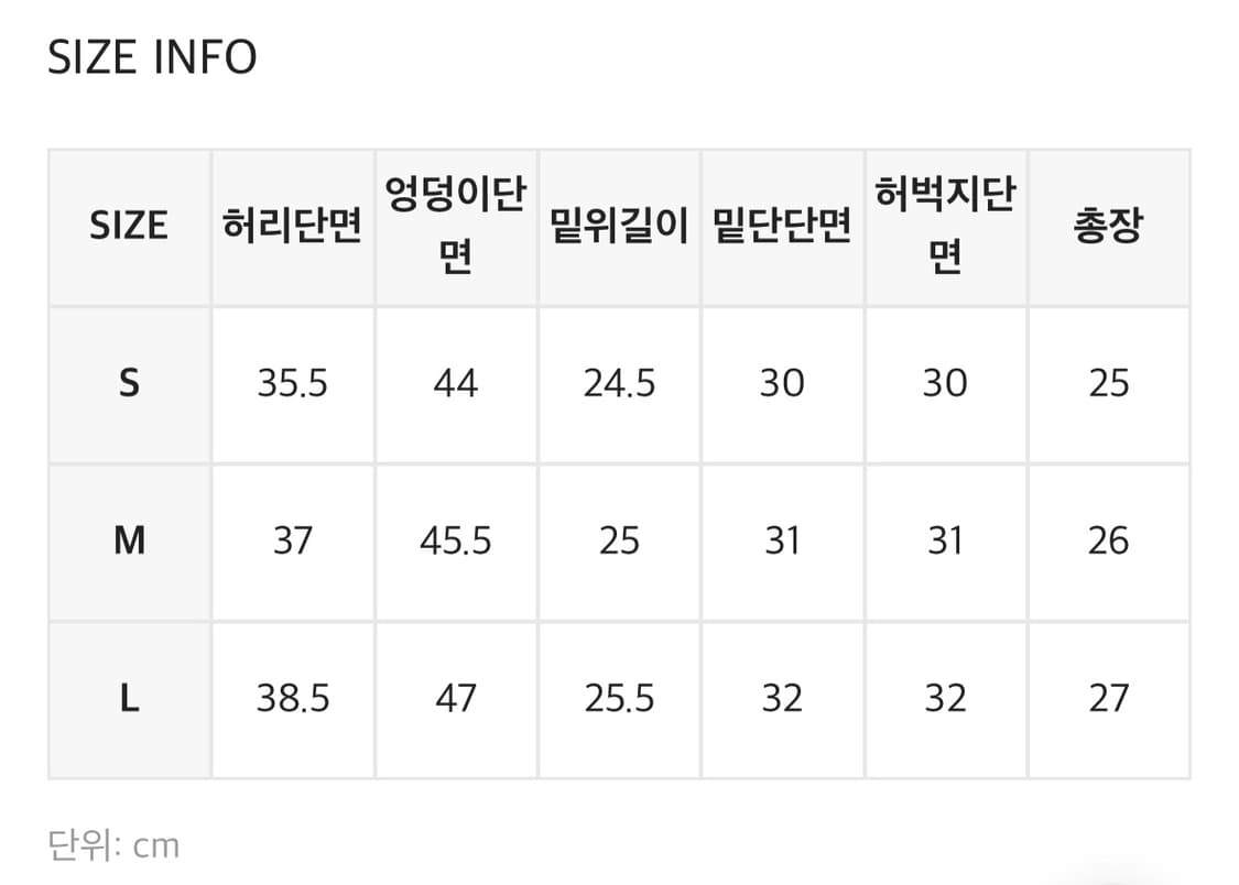 블랙업 핫크 논페이드 숏 데님팬츠 상품이미지2
