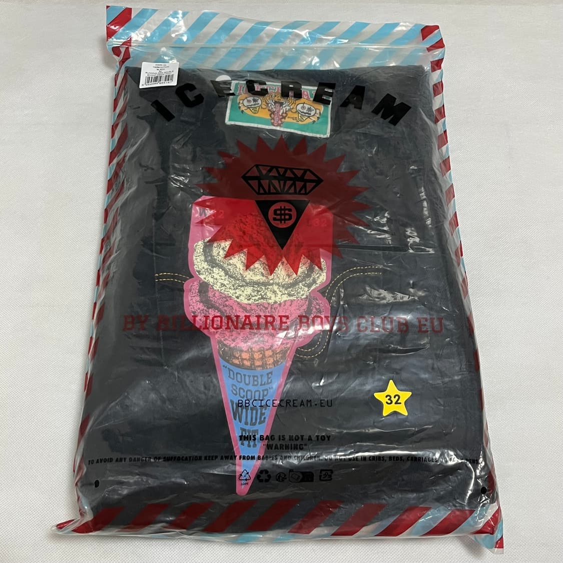 [30,32]빌리어네어 보이즈 클럽 25ss 러닝 도그 데님 팬츠 상품이미지5