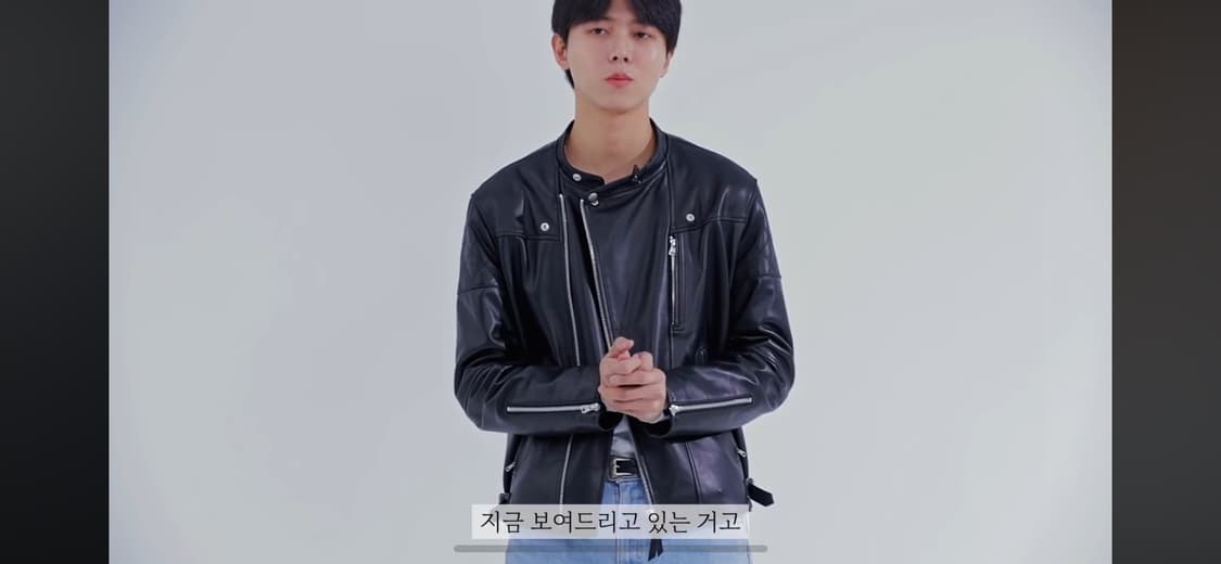 SSRL x 주우재 라이더 자켓 상품이미지5