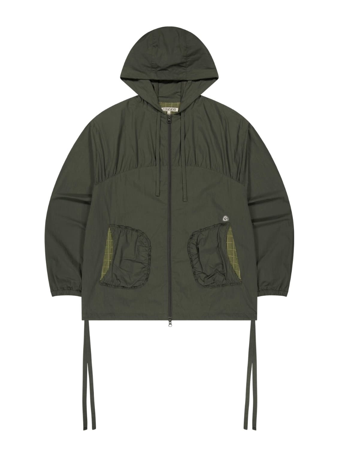 Coyseio check wrinkles wind breaker 상품이미지1