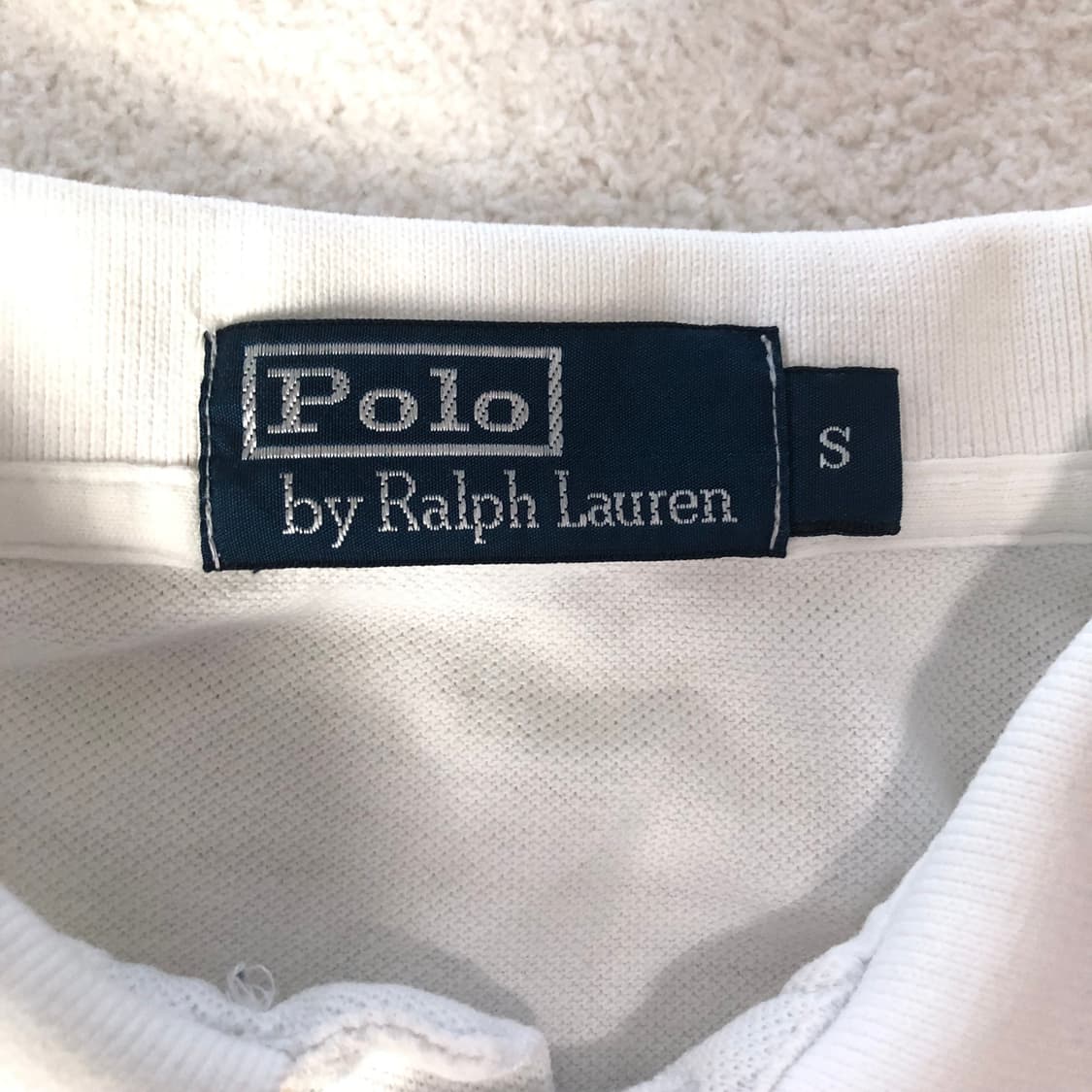 폴로랄프로렌 화이트 카라티 상품이미지4