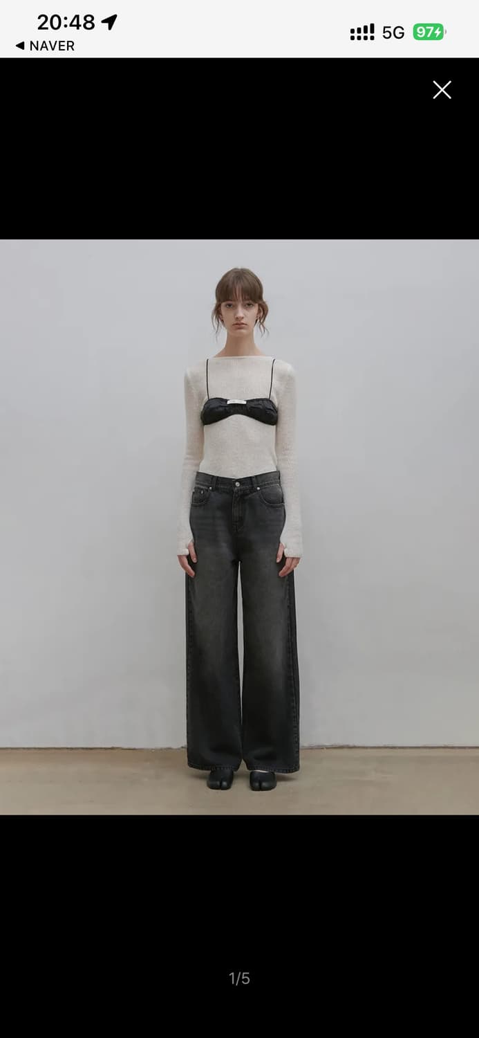 lowtide 흑청 상품이미지3