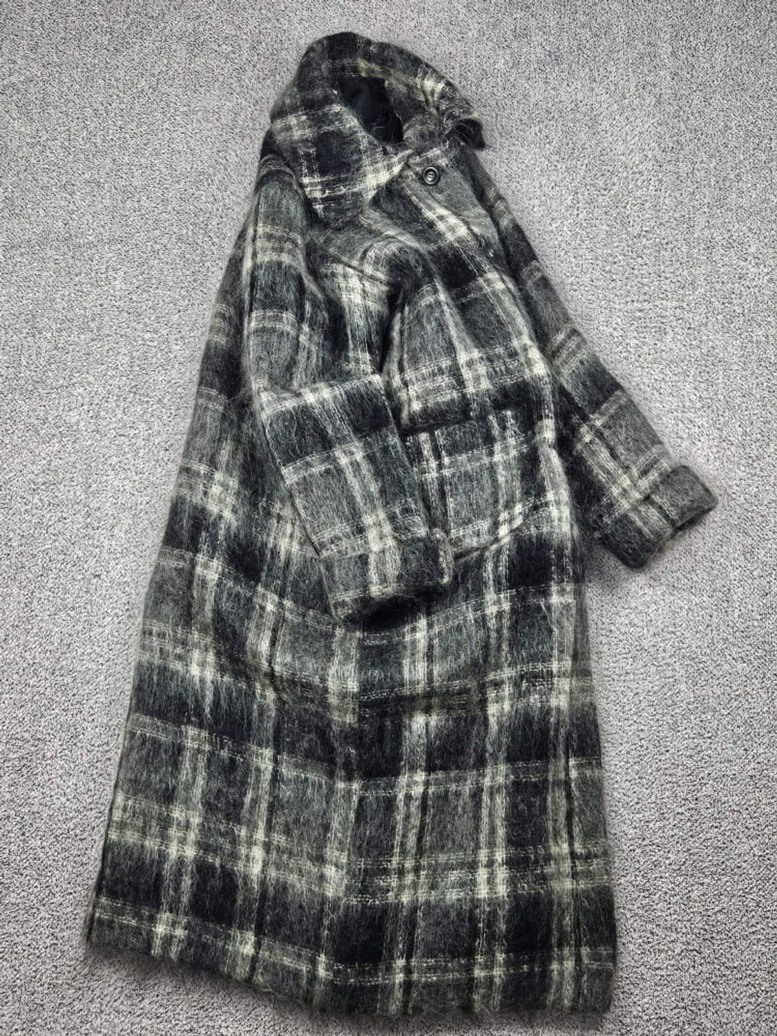 사무엘 트위드 패브릭스 모헤어 플래드 코트 (상세설명참조) / 10342 상품이미지4