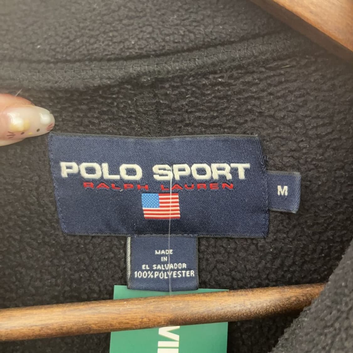 폴로 스포츠 올드스쿨 오버핏 플리스 후리스 집업 105 C06329 상품이미지4