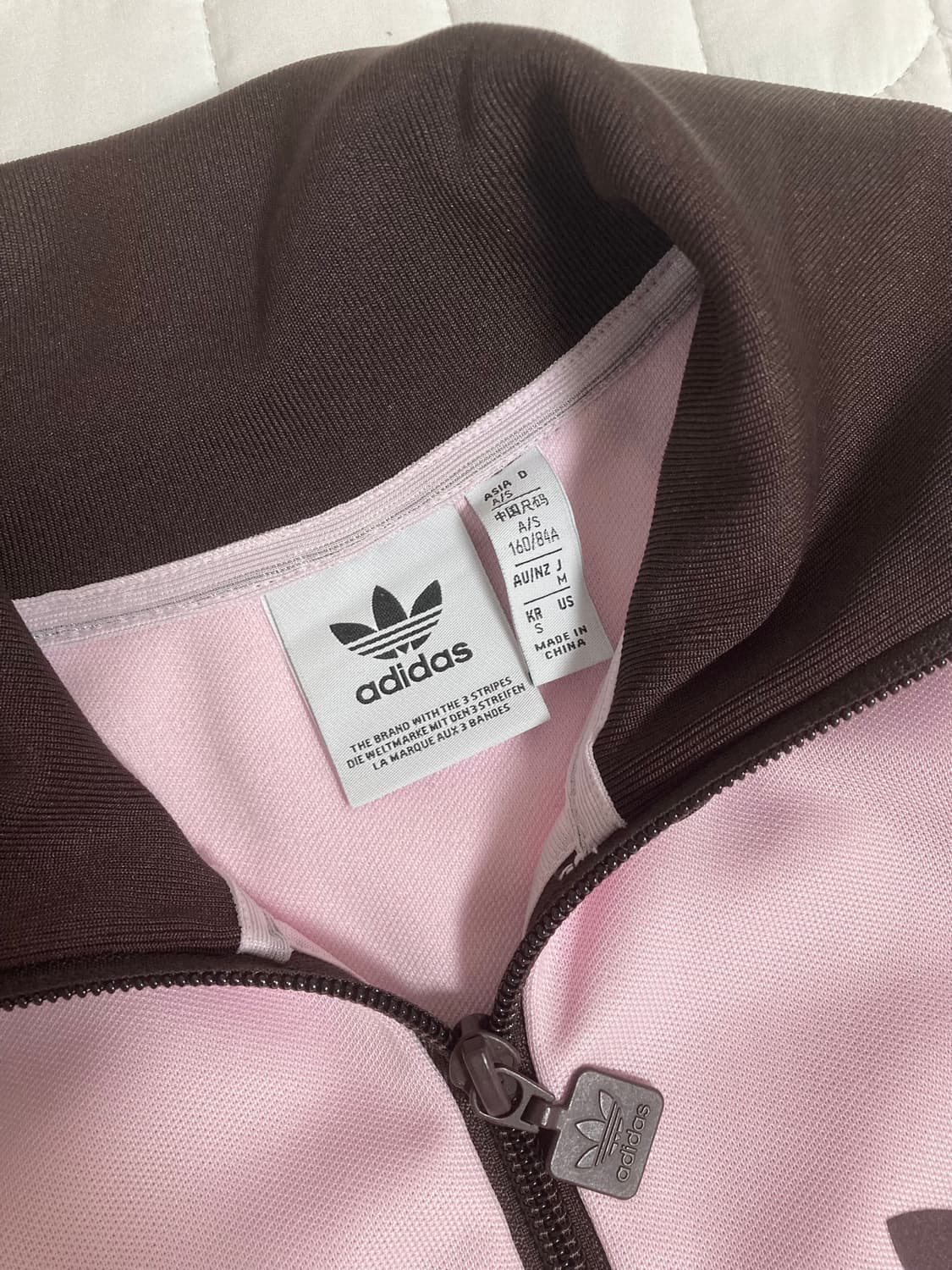 아디다스 오리지널스 베켄바우어 트랙 자켓 클리어 핑크 상품이미지3