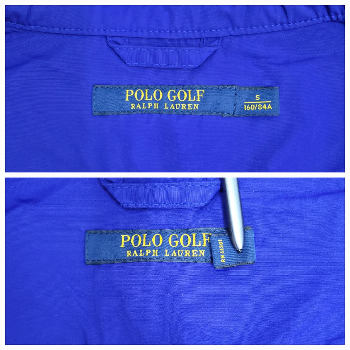 POLO 폴로 랄프로렌 골프 폴리에스테르 윈드 자켓 / 여 S 블루
 상품이미지8