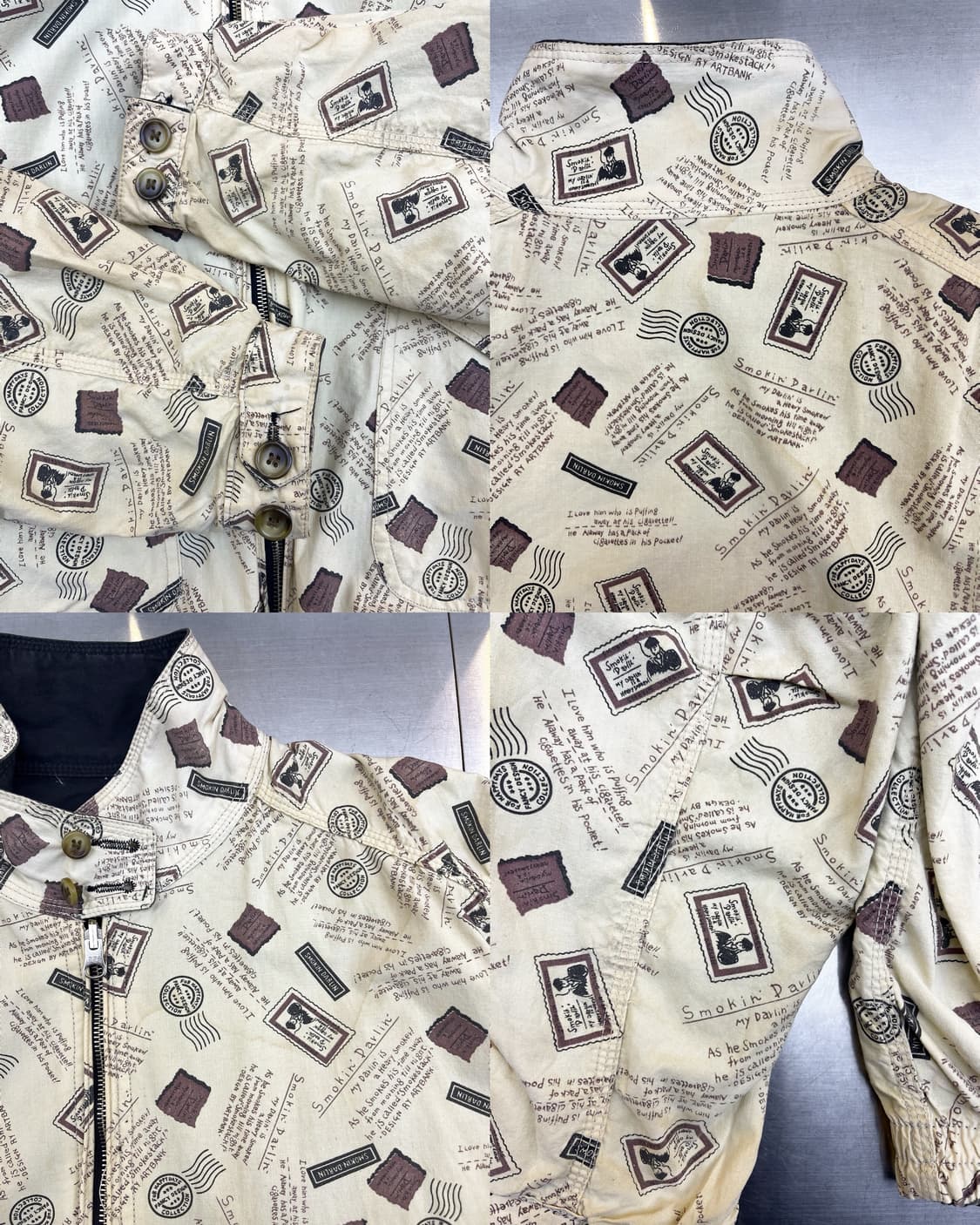 NG컴퍼니 90s 리버시블 포스트카드 자켓 상품이미지7