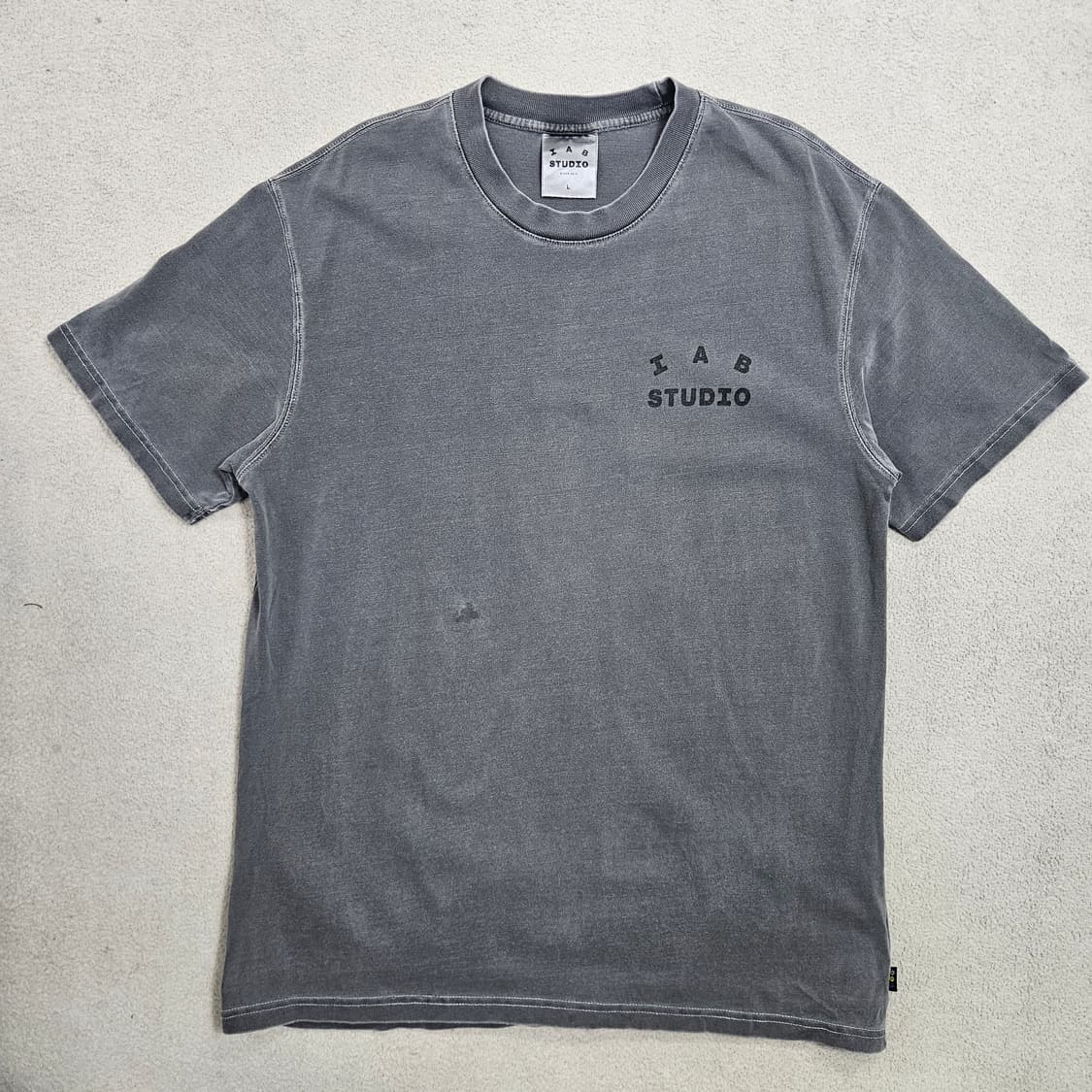 아이앱스튜디오 피그먼트 반팔티 L 상품이미지2