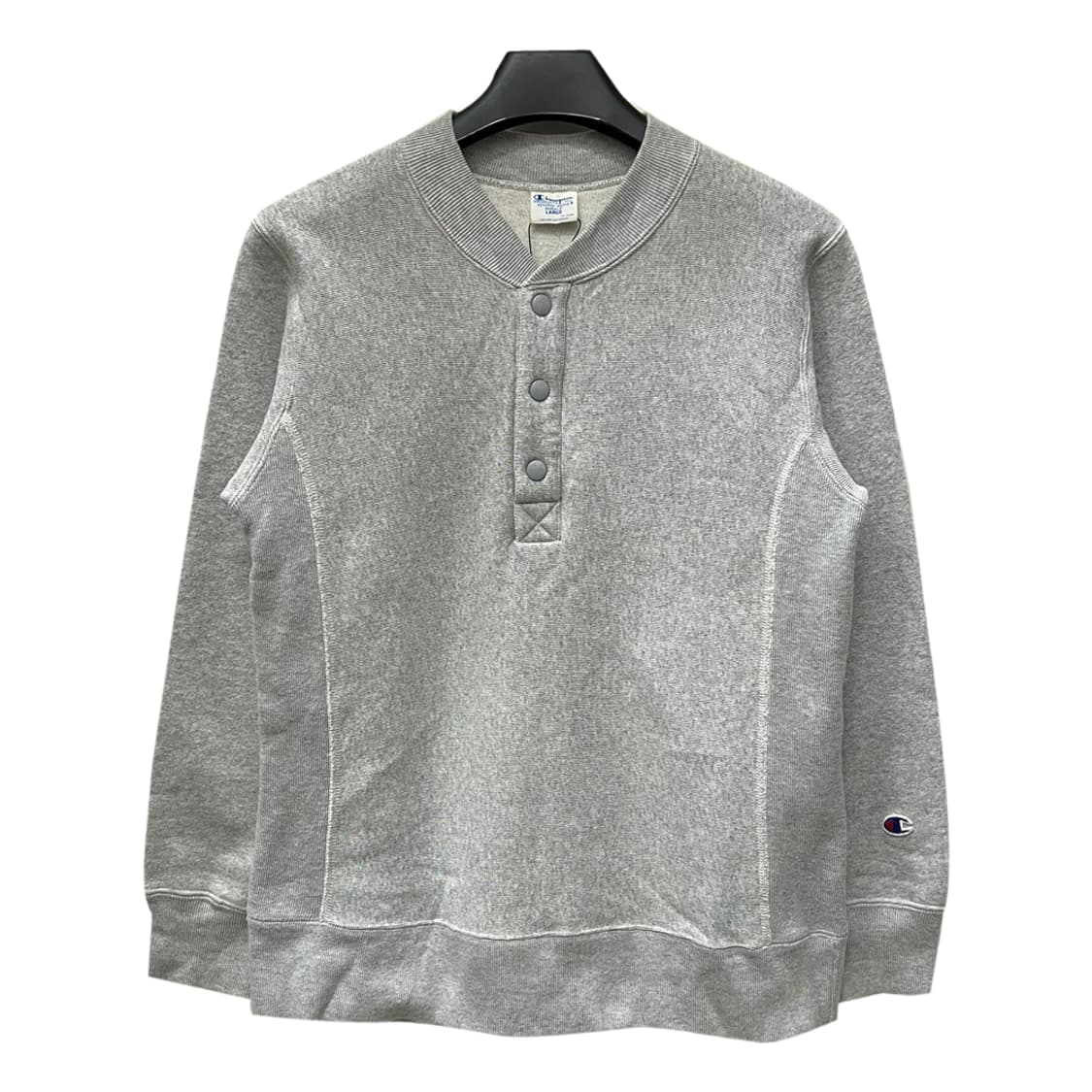 챔피온 재팬 리버스위브 헨리넥 스웻 맨투맨  L 상품이미지1