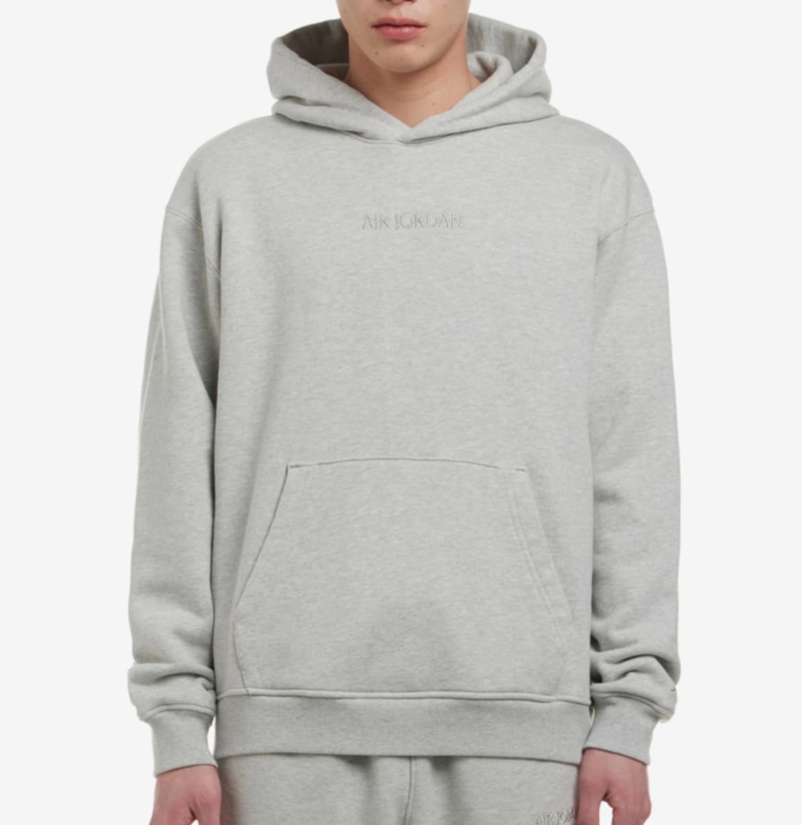 AIR JORDAN 워크마크 플리스 후드 grey 사이즈 xs 상품이미지1