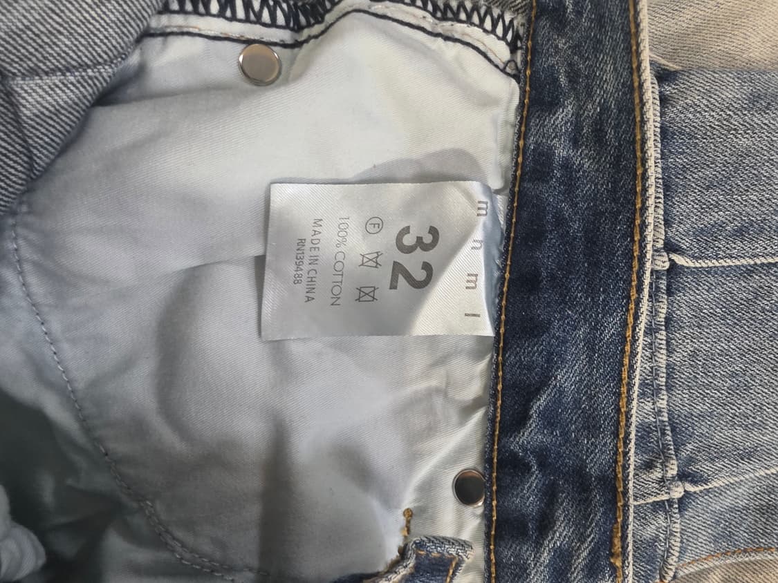 [MNML] 스퀘어 패턴 플레어진 상품이미지4