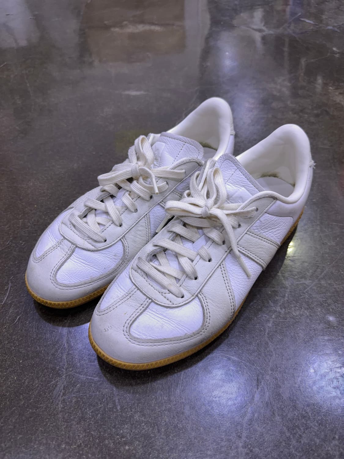 아디다스 BW 아미 독일군 스니커즈 화이트 검 265 상품이미지1