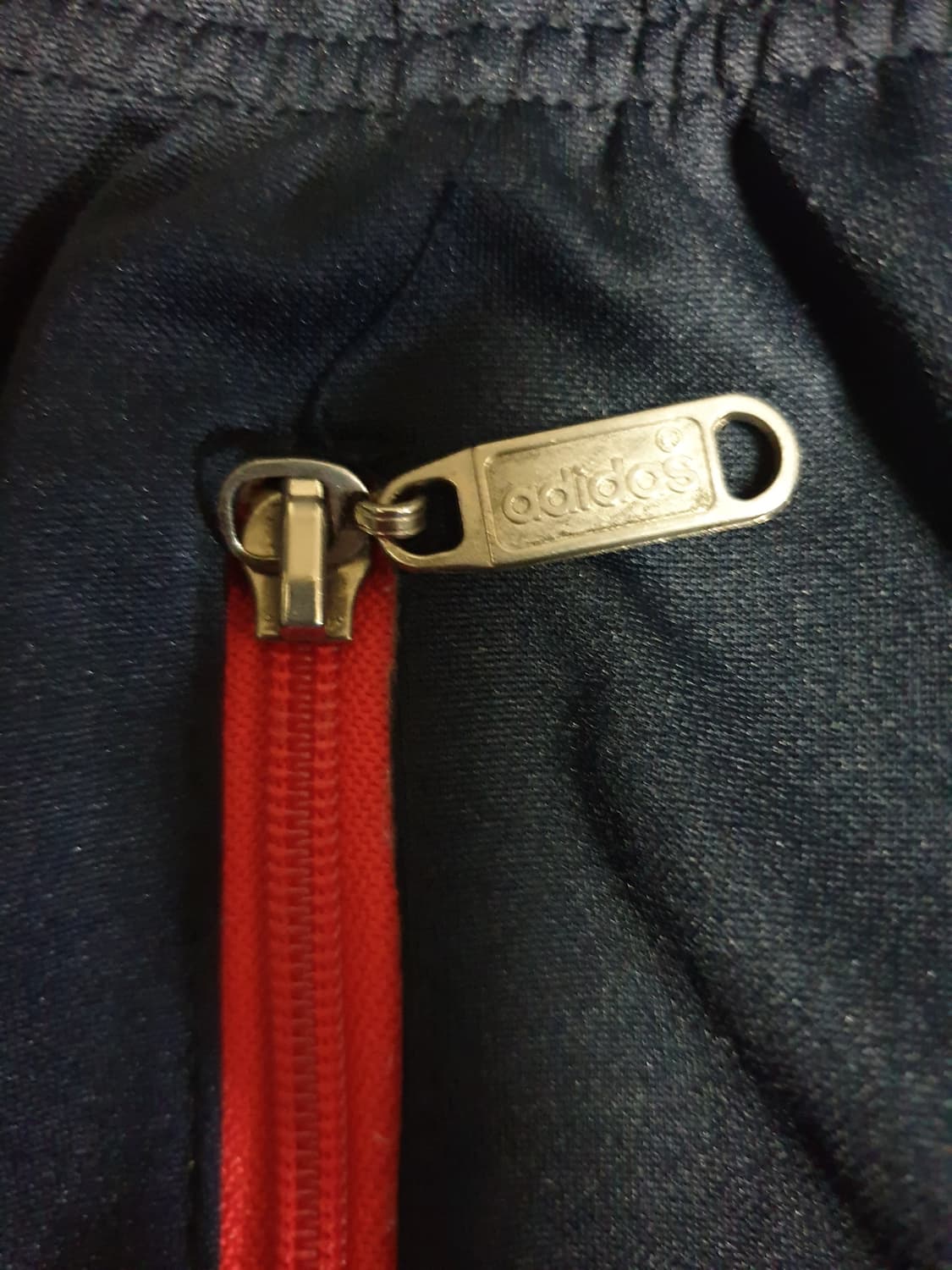 (빈티지) 아디다스 파이어버드 트랙팬츠 네이비 레드 (L) 상품이미지4