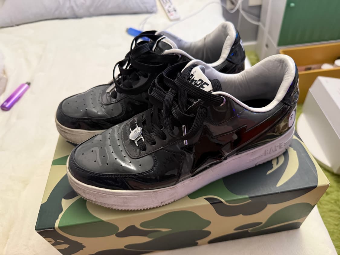 베이프 스타 유광 로우 판매합니다. 상품이미지2