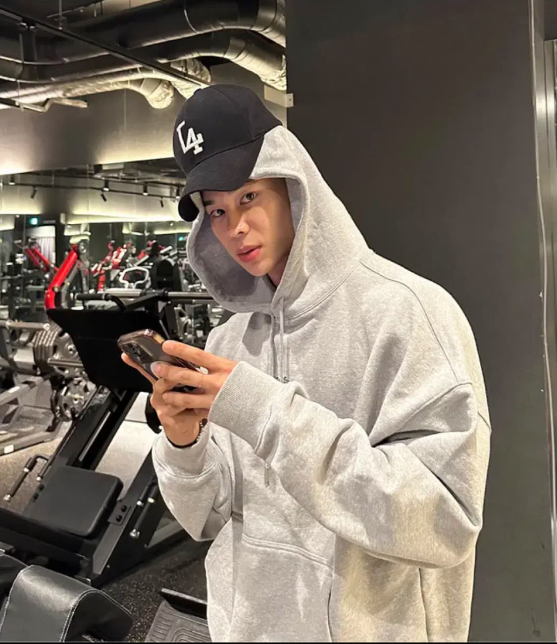 칠사LA 블랙모자 상품이미지1