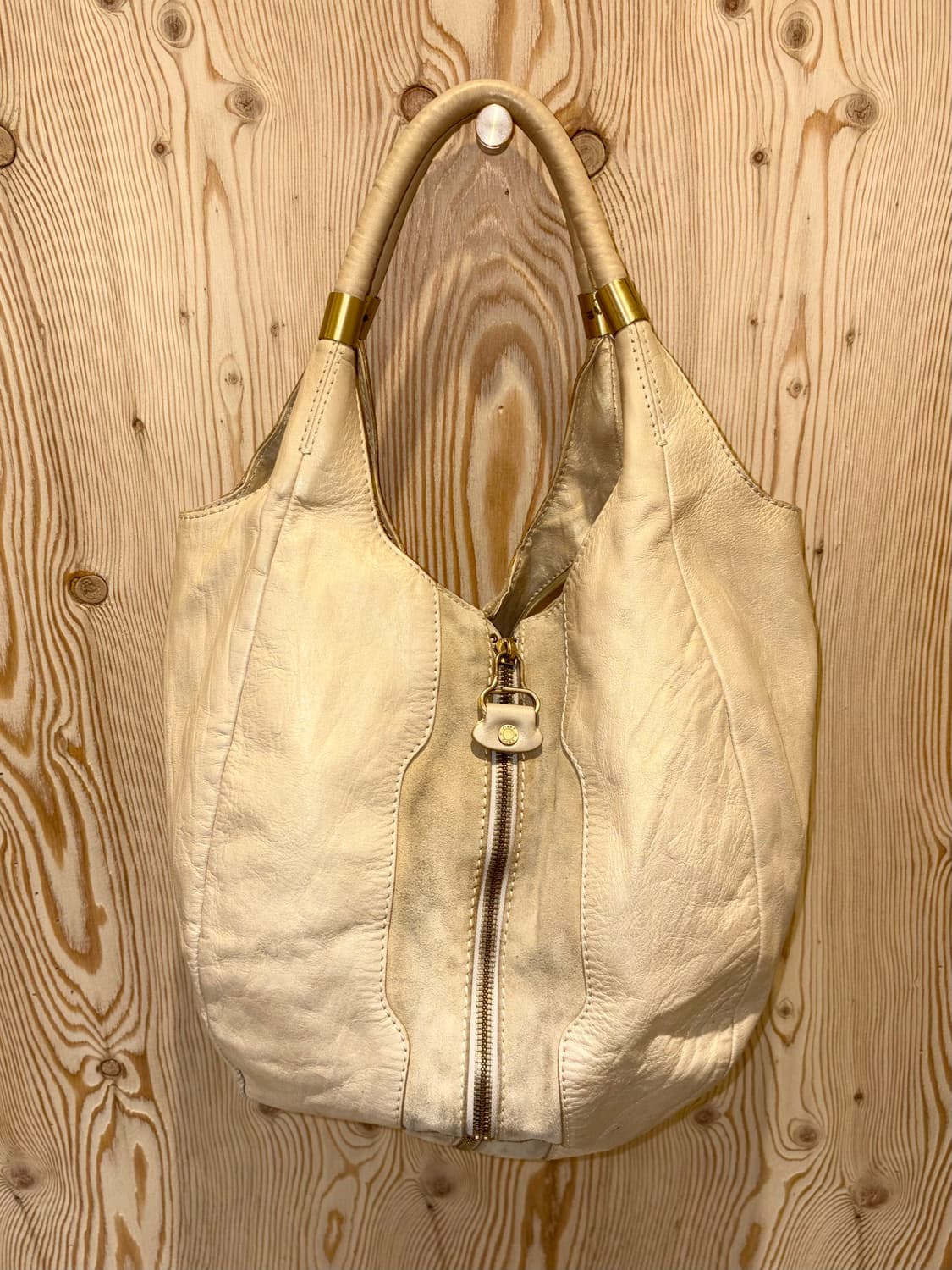 지미추 아카이브 mandash 램스킨 레더 숄더백 상품이미지5