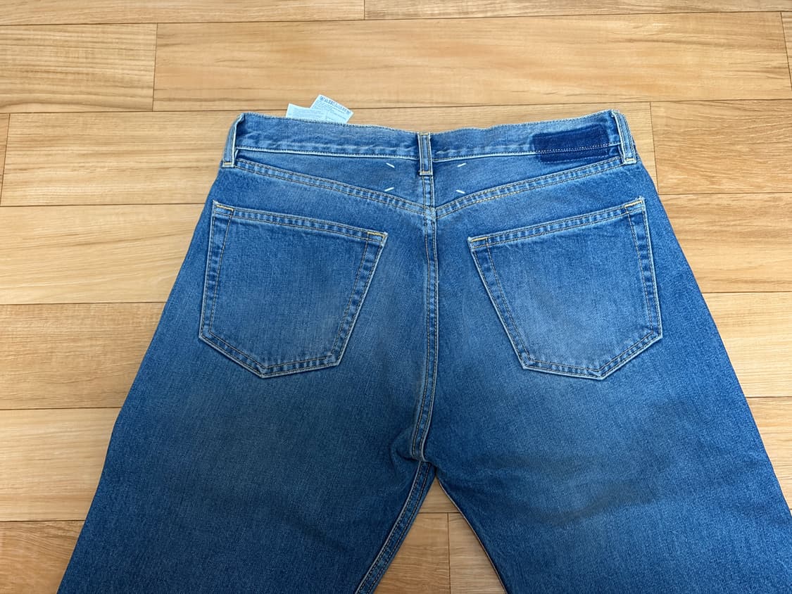 (미시착새상품) 마르지엘라 백스티치 데님 30~32 상품이미지1