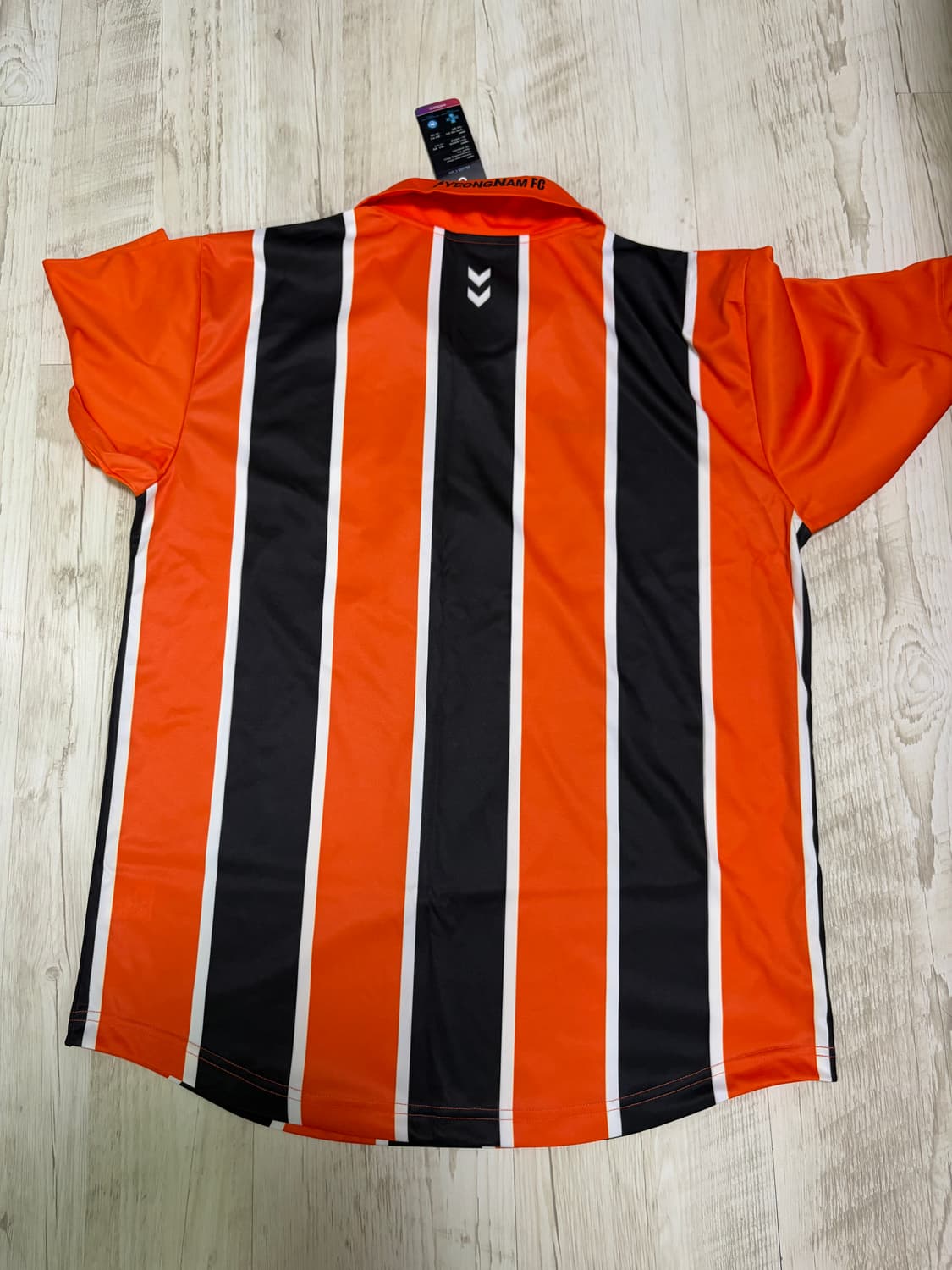 [2XL] Hummel 험멜 경남FC 축구 유니폼 새상품 상품이미지3