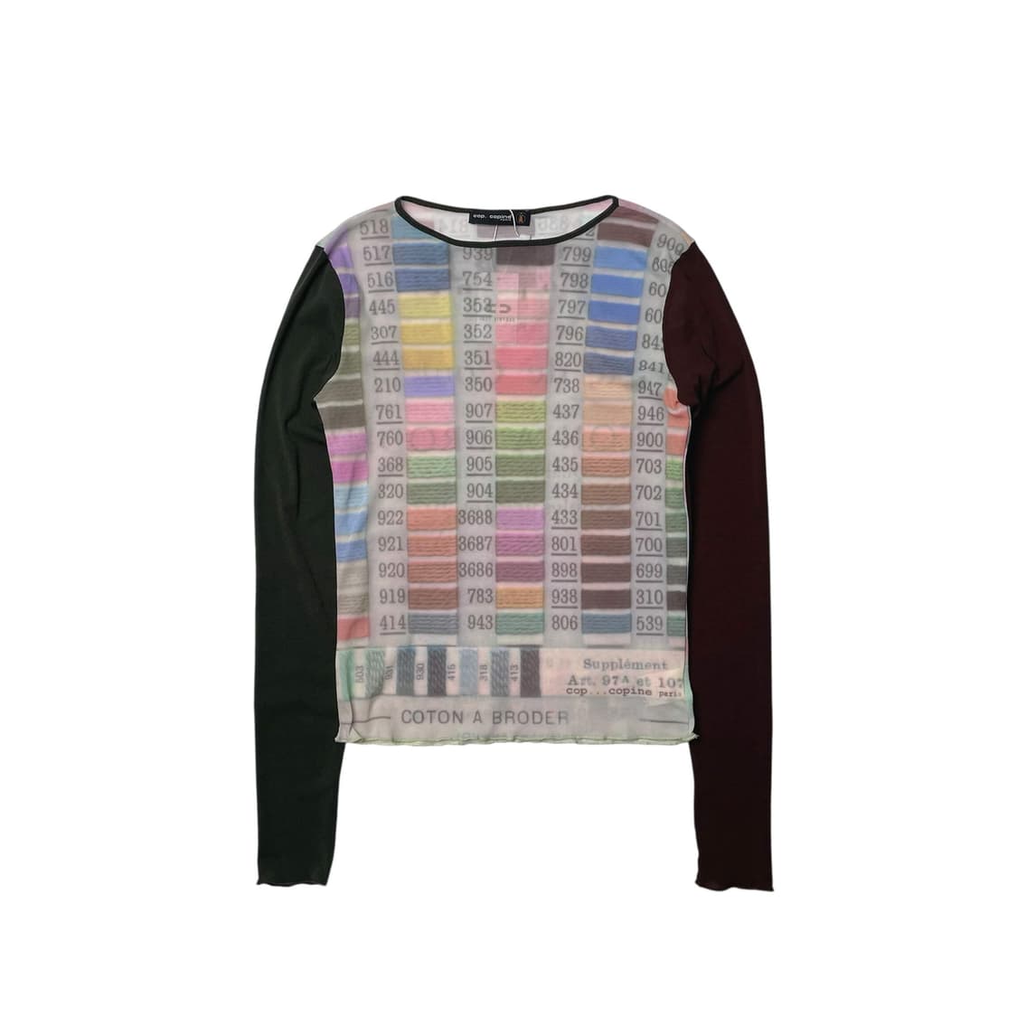 Cop copine 'color finder' 메쉬 탑 상품이미지1