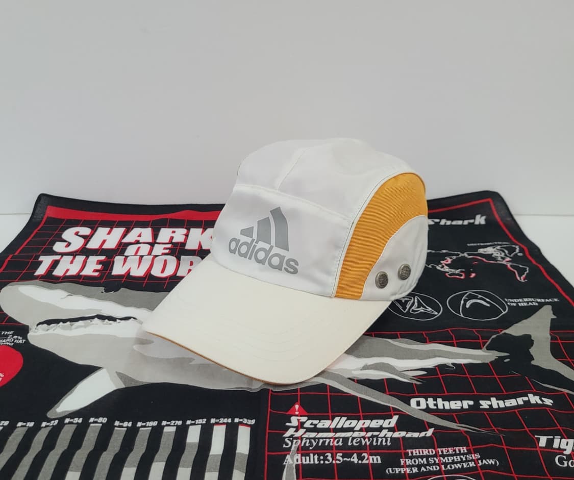 90s 아디다스 빈티지 올드 나일론 캠프캡 메쉬캡 모자 볼캡 상품이미지1