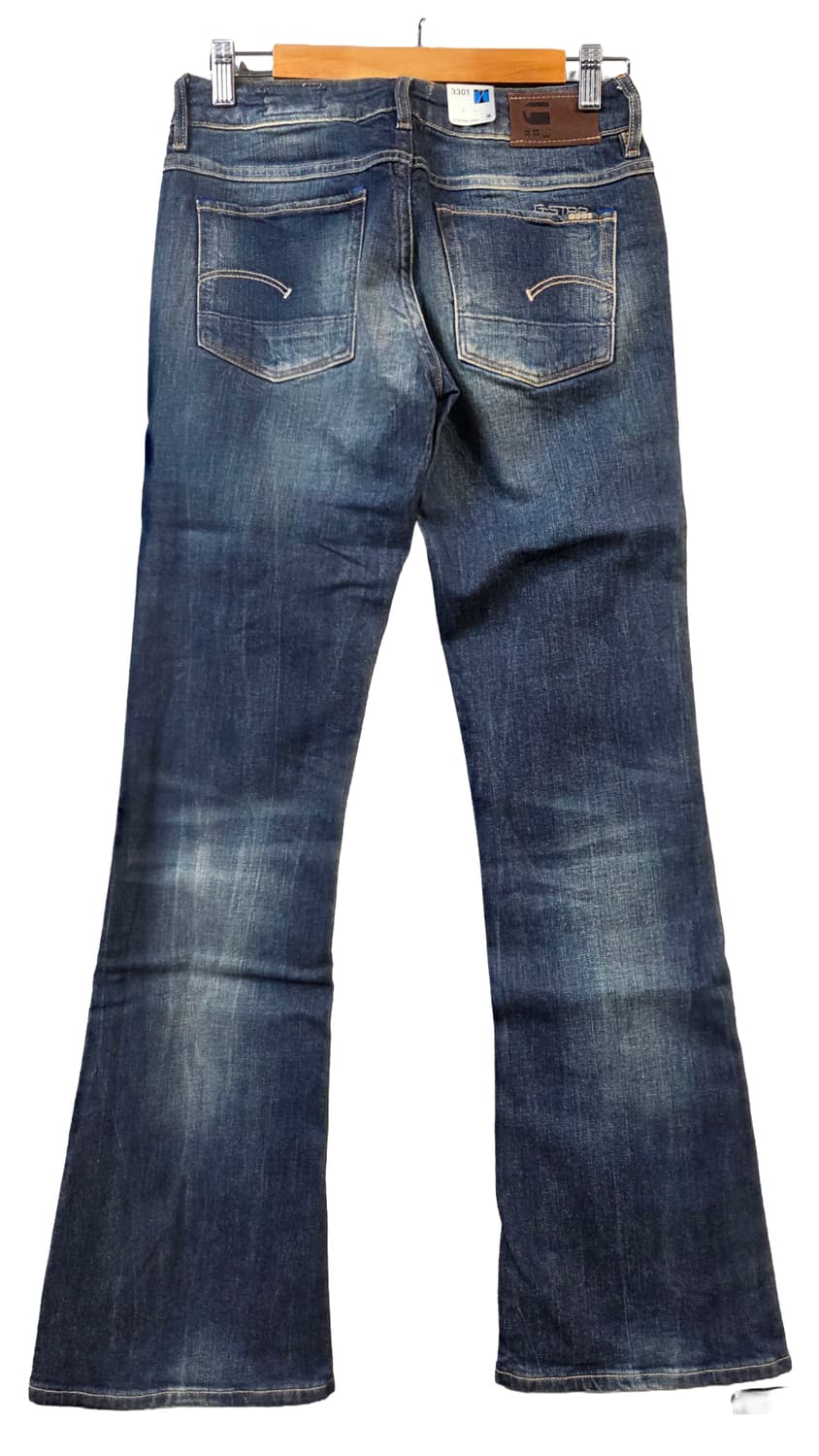 G-Star Raw 3301 데님 부츠컷 청바지(w27/L32) 상품이미지2