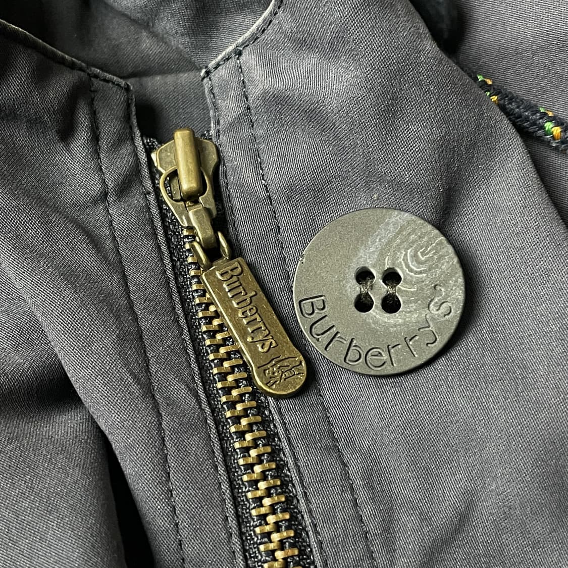 BURBERRYS 버버리 빈티지 네이비 집업 후드자켓 A00449 상품이미지5