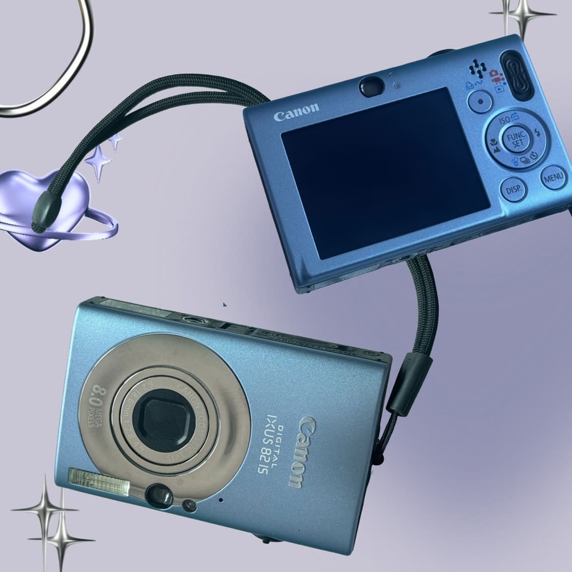 리사디카🩵) 캐논 익서스 80 IXUS 80 스카이블루 상품이미지2