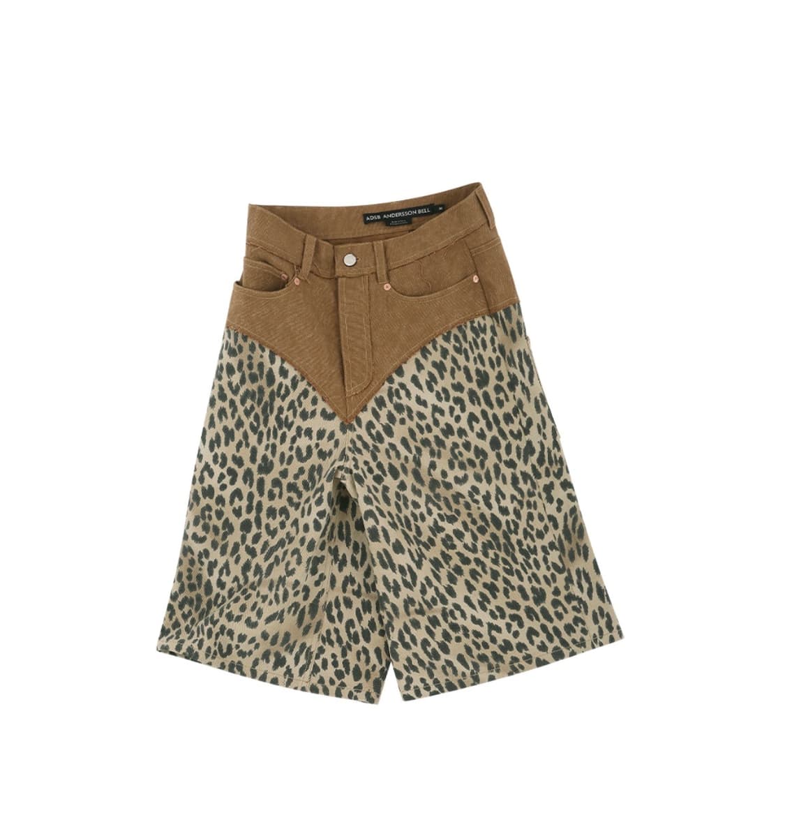 유일매물) 앤더슨벨 옥스포드 콤보 레오파드 쇼츠 상품이미지1
