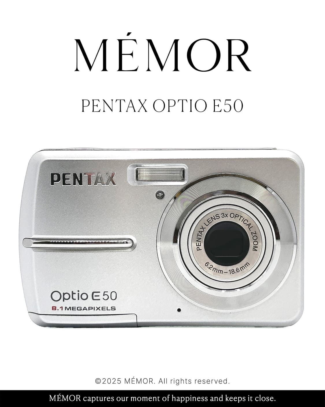 뽀얀느낌🤍PENTAX OPTIO E50 펜탁스 디카 카메라 상품이미지1