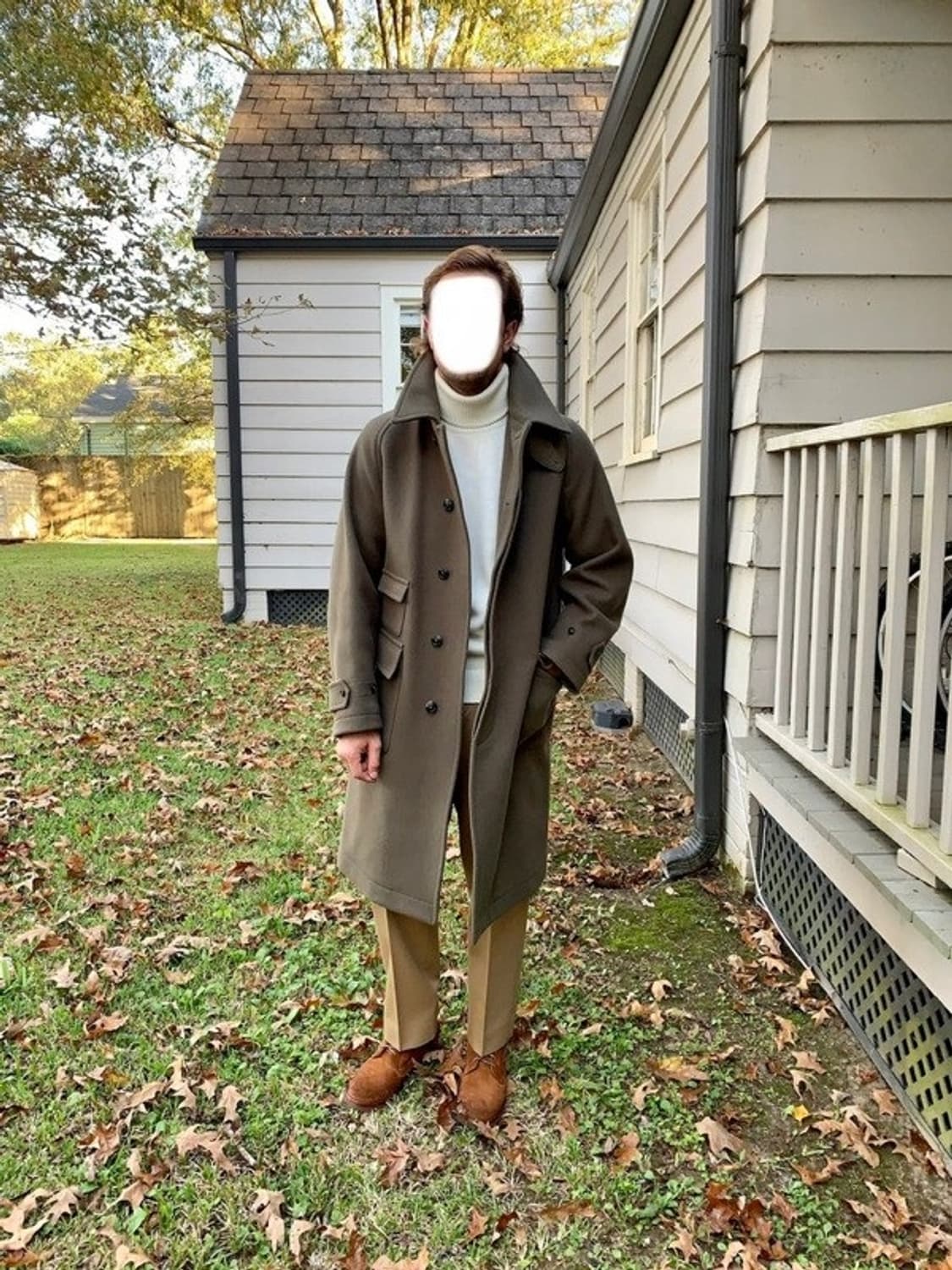 [40] 20AW 캡틴선샤인 트레블러 코트 스모키 그린 팝니다 상품이미지8