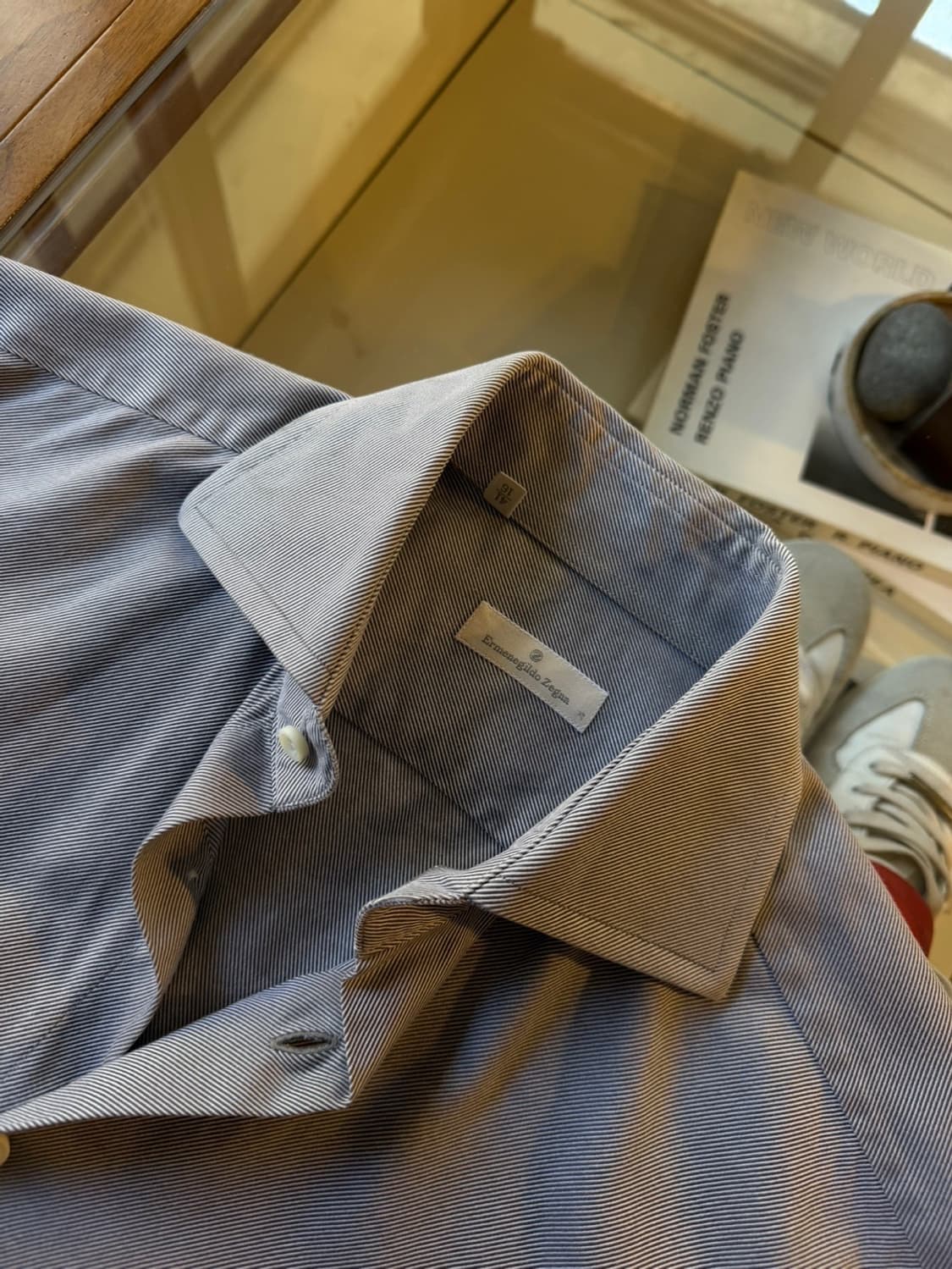 에르메네질도 제냐 드레스 셔츠 100 상품이미지8