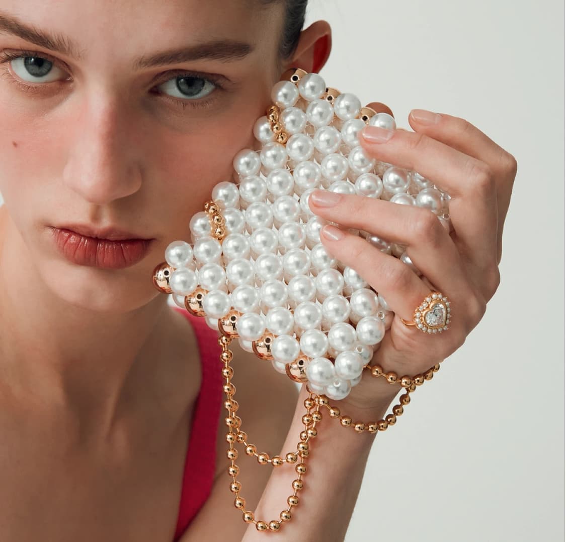 넘버링 진주 미니백 #9990새상품 상품이미지2