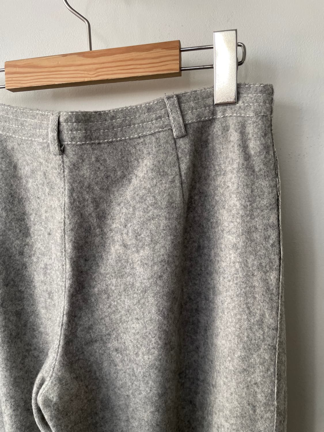 vintage light gray stitch pants 상품이미지7