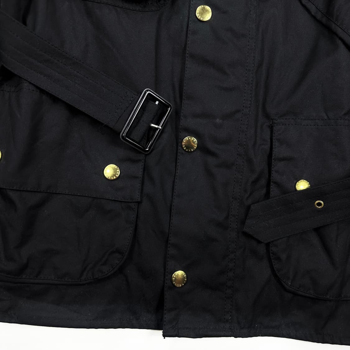 BarBour 바버 인터내셔널 벨티드 왁스자켓 36 상품이미지4