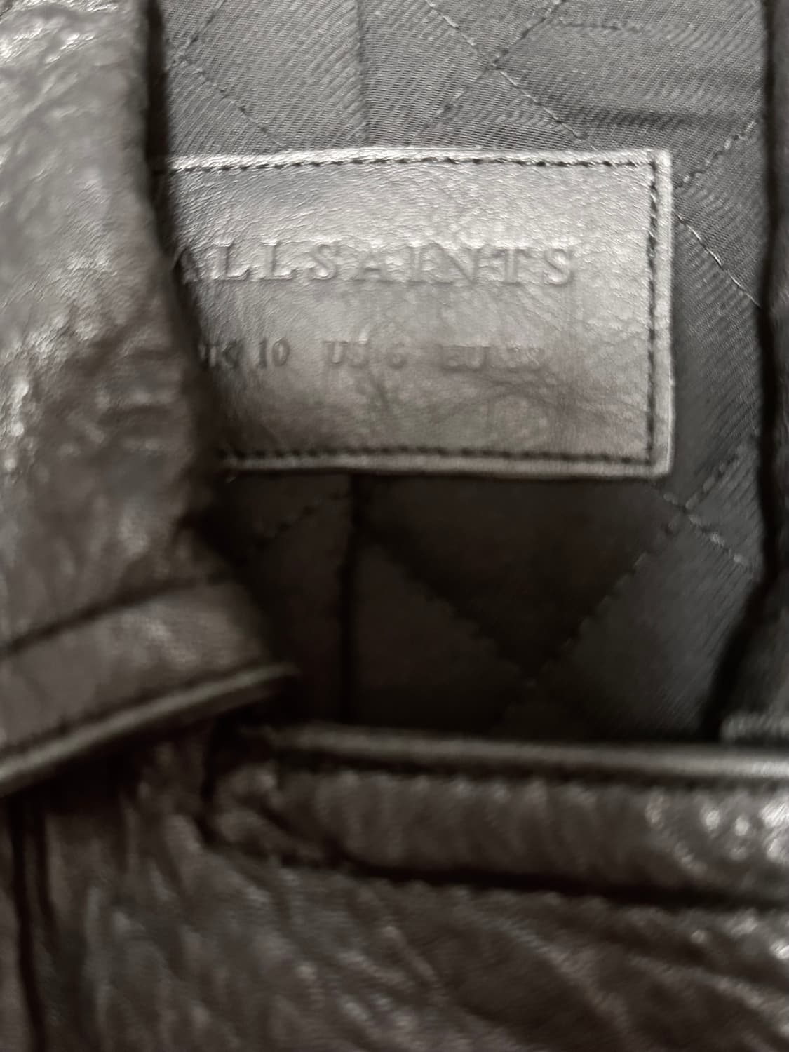 올세인츠 가죽자켓  상품이미지3