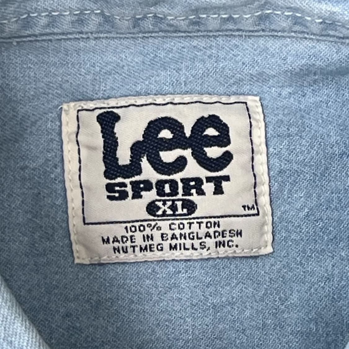 리 자수 데님셔츠 r1490 상품이미지7