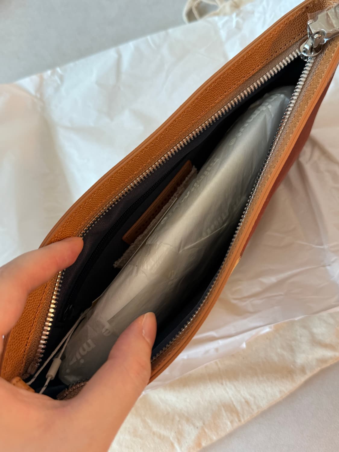 미닛뮤트 보니백 스웨이드 믹스 리미티드 가방 상품이미지3