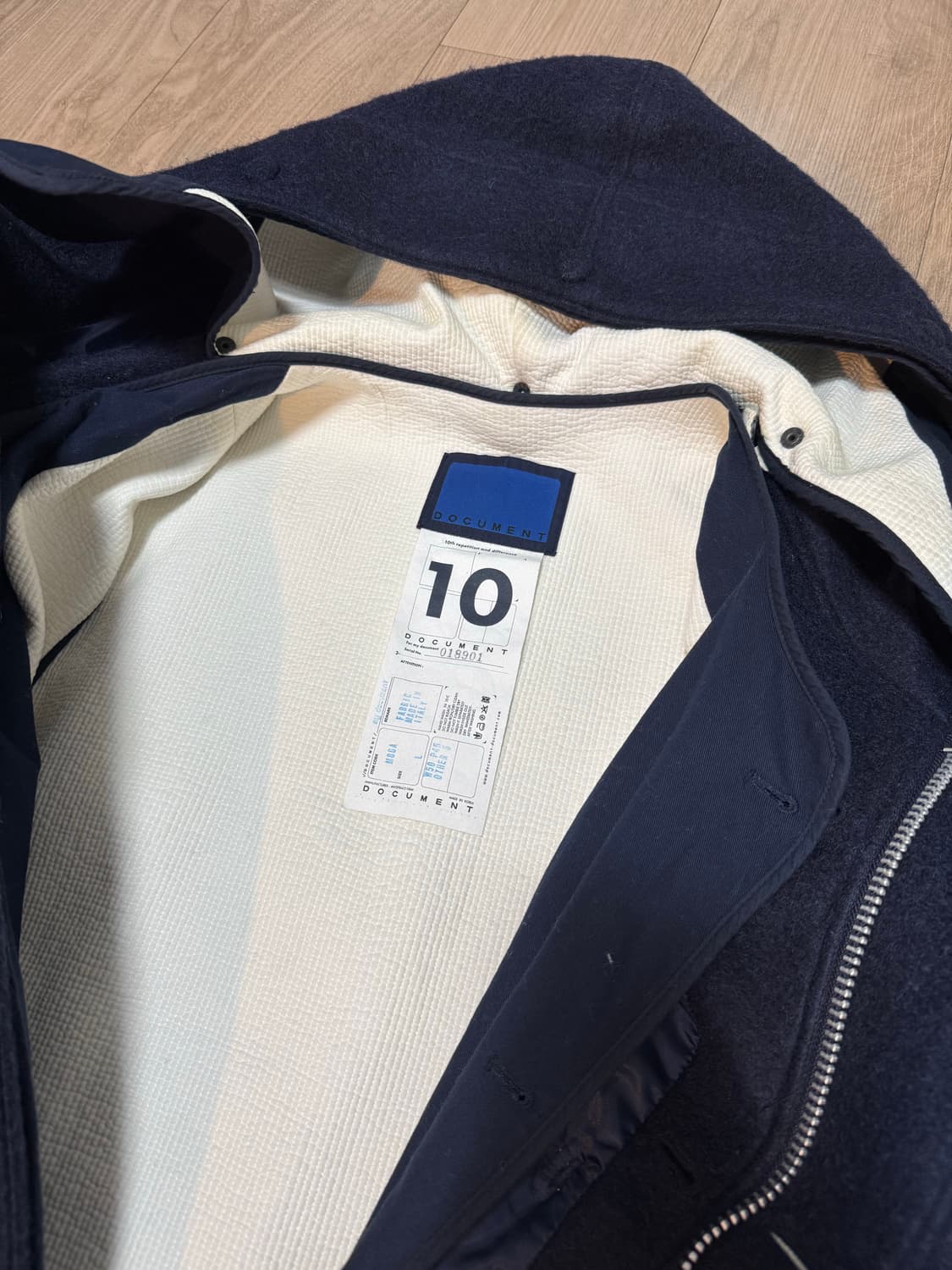 도큐먼트 더플코트 L 상품이미지4