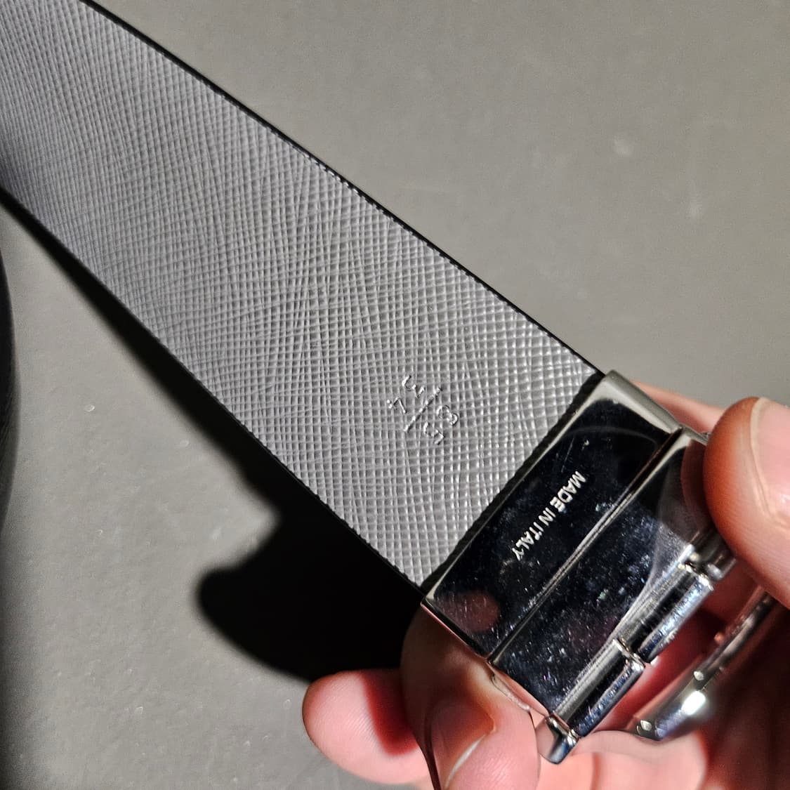 프라다 사피아노 가죽 리버서블 벨트 상품이미지5